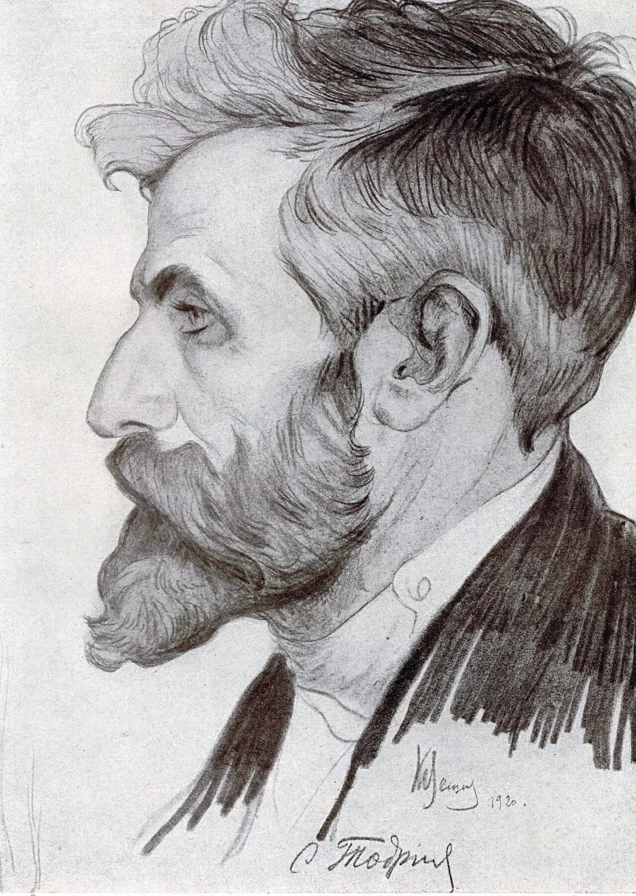 Portrait of Silwestr Jassewitsch Todrija (1880–1936) – memorial page