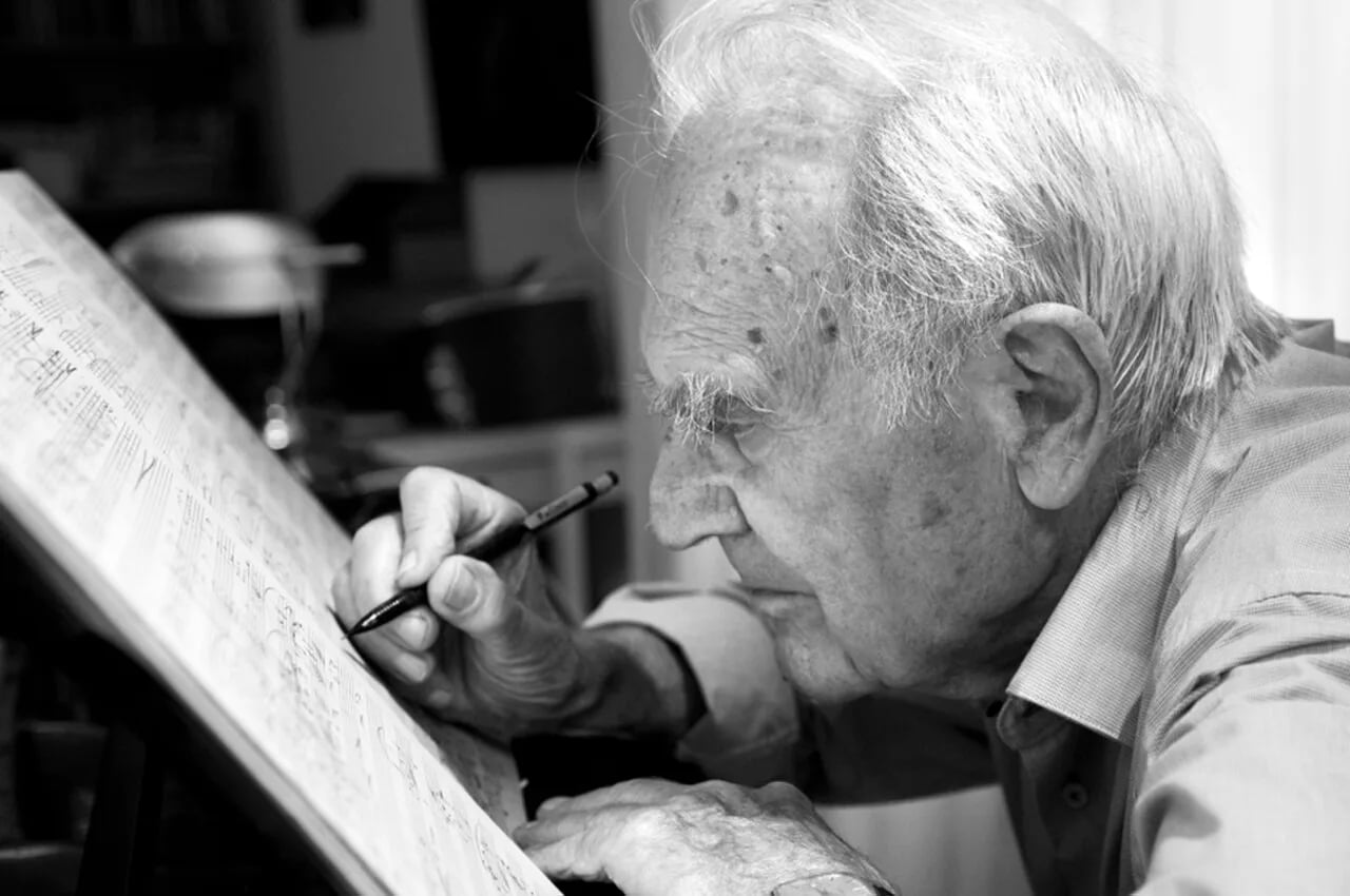 Portrait of Ludwig Otten (1924–2016) – memorial page