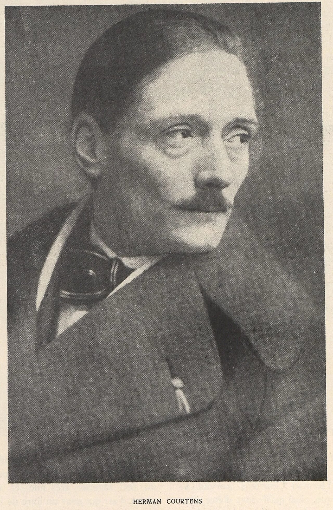 Portrait of Herman Courtens (1884–1956) – memorial page