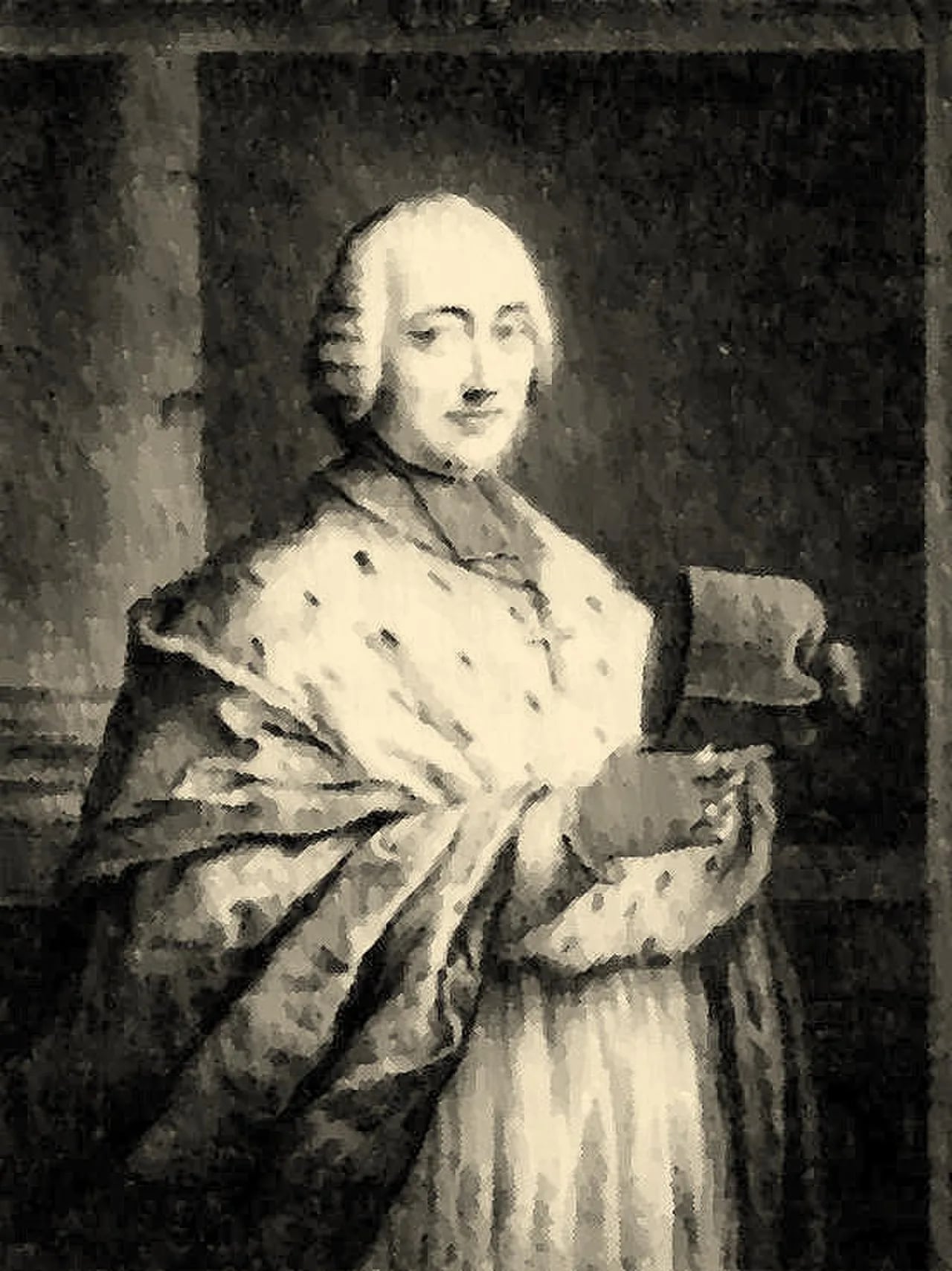 Porträt von Charles Nicolas Alexandre Oultremont (1716–1771) – Gedenkseite