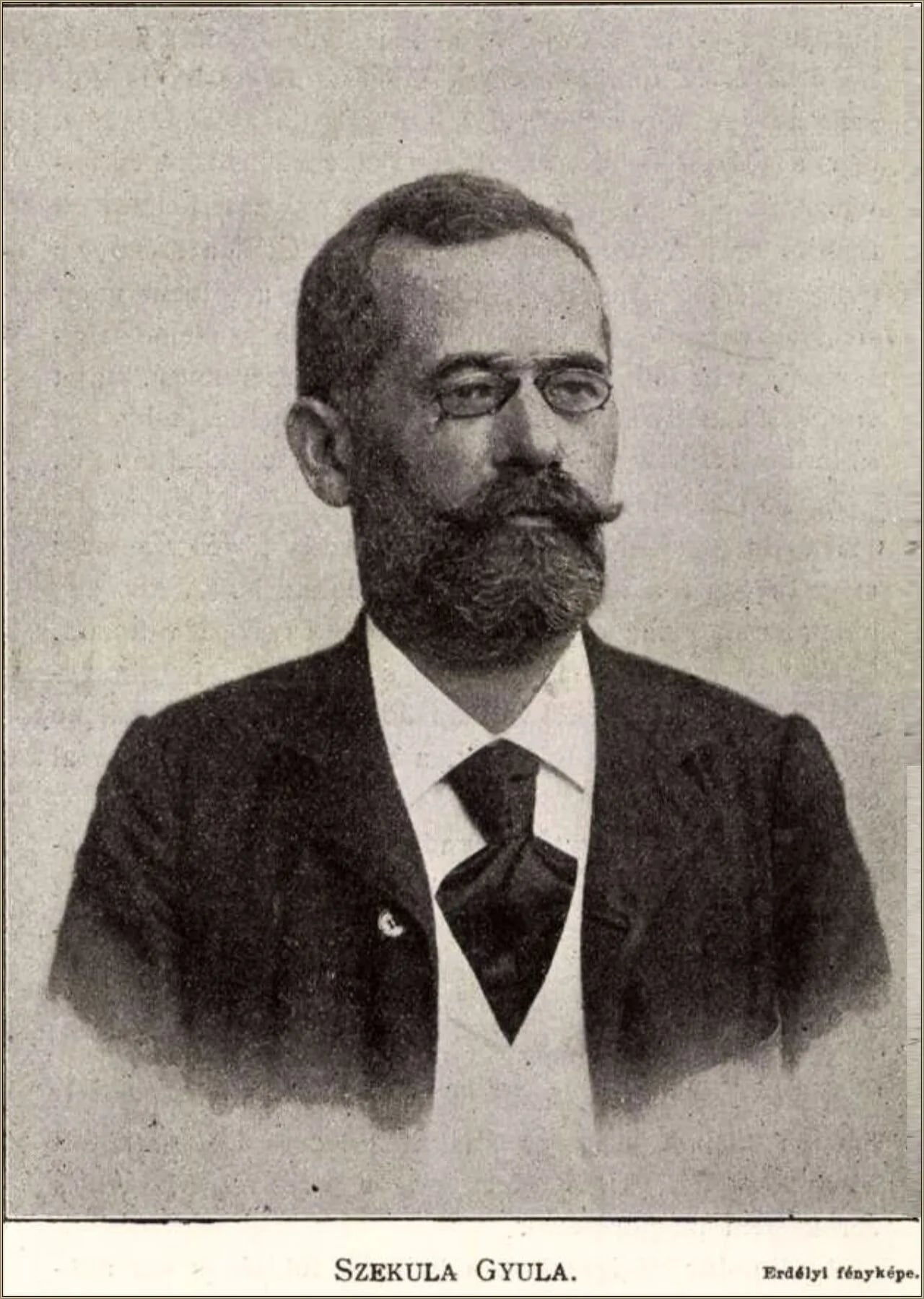 Porträt von Gyula Szekula (1850–1920) – Gedenkseite