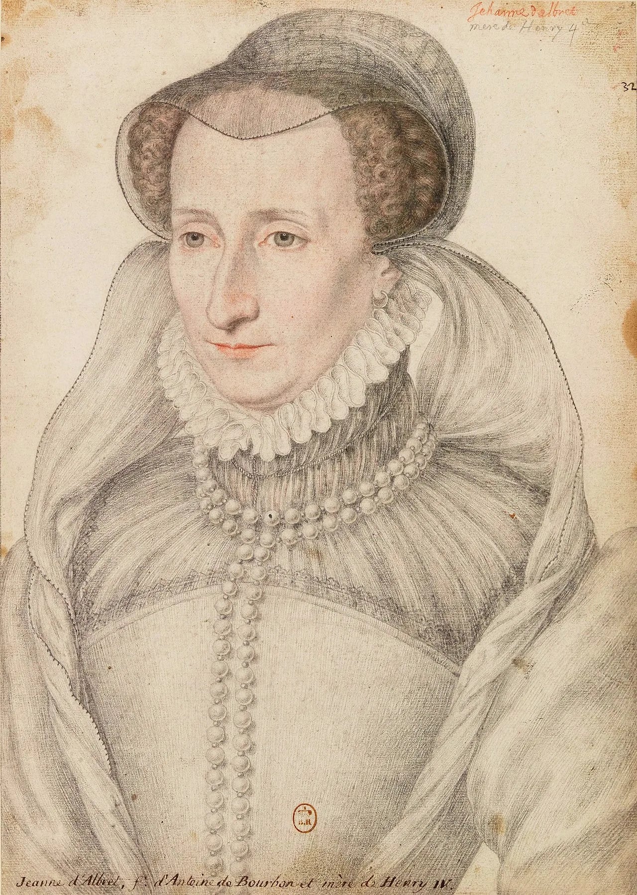 Portrait of Johanna III. (1528–1572) – memorial page