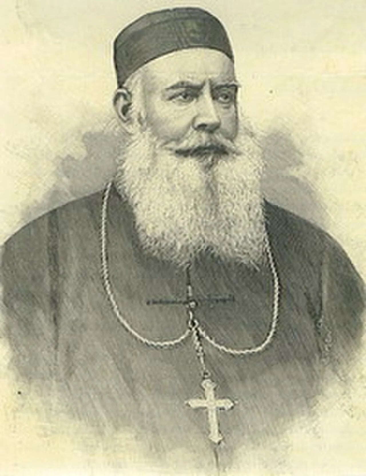 Porträt von Francesco Fogolla (1839–1900) – Gedenkseite