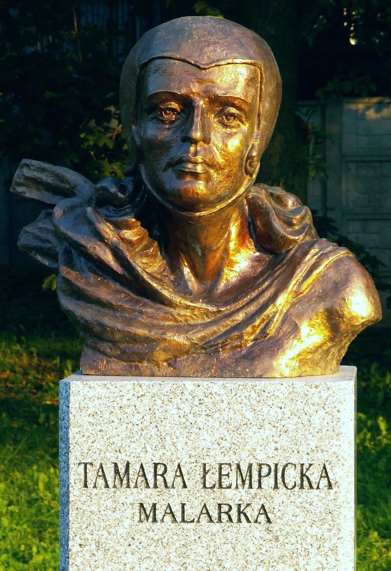 Porträt von Tamara de Lempicka (1898–1980) – Gedenkseite