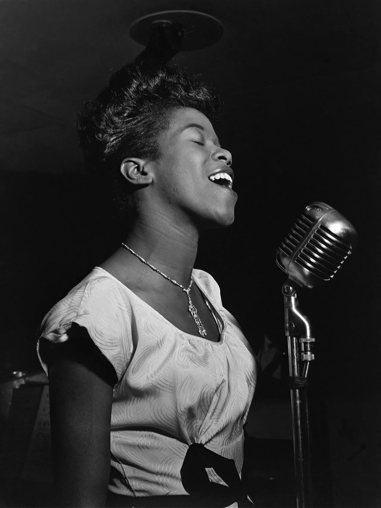Porträt von Sarah Vaughan (1924–1990) – Gedenkseite