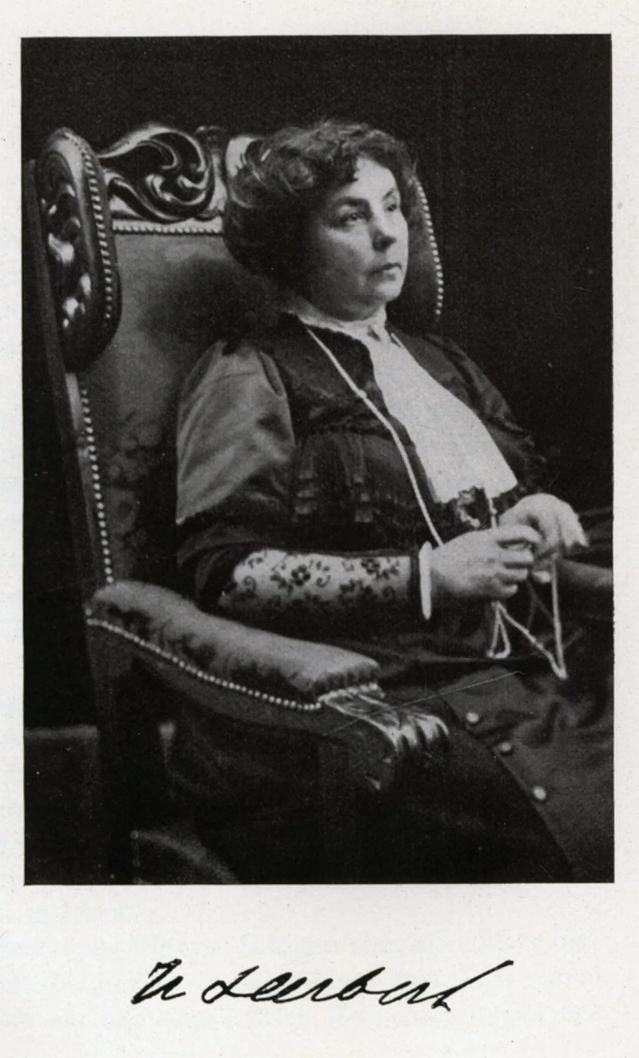 Porträt von Therese Keiter (1859–1925) – Gedenkseite