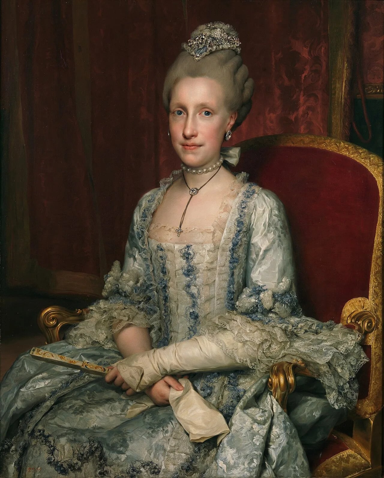Portrait of Maria Ludovica von Spanien (1745–1792) – memorial page