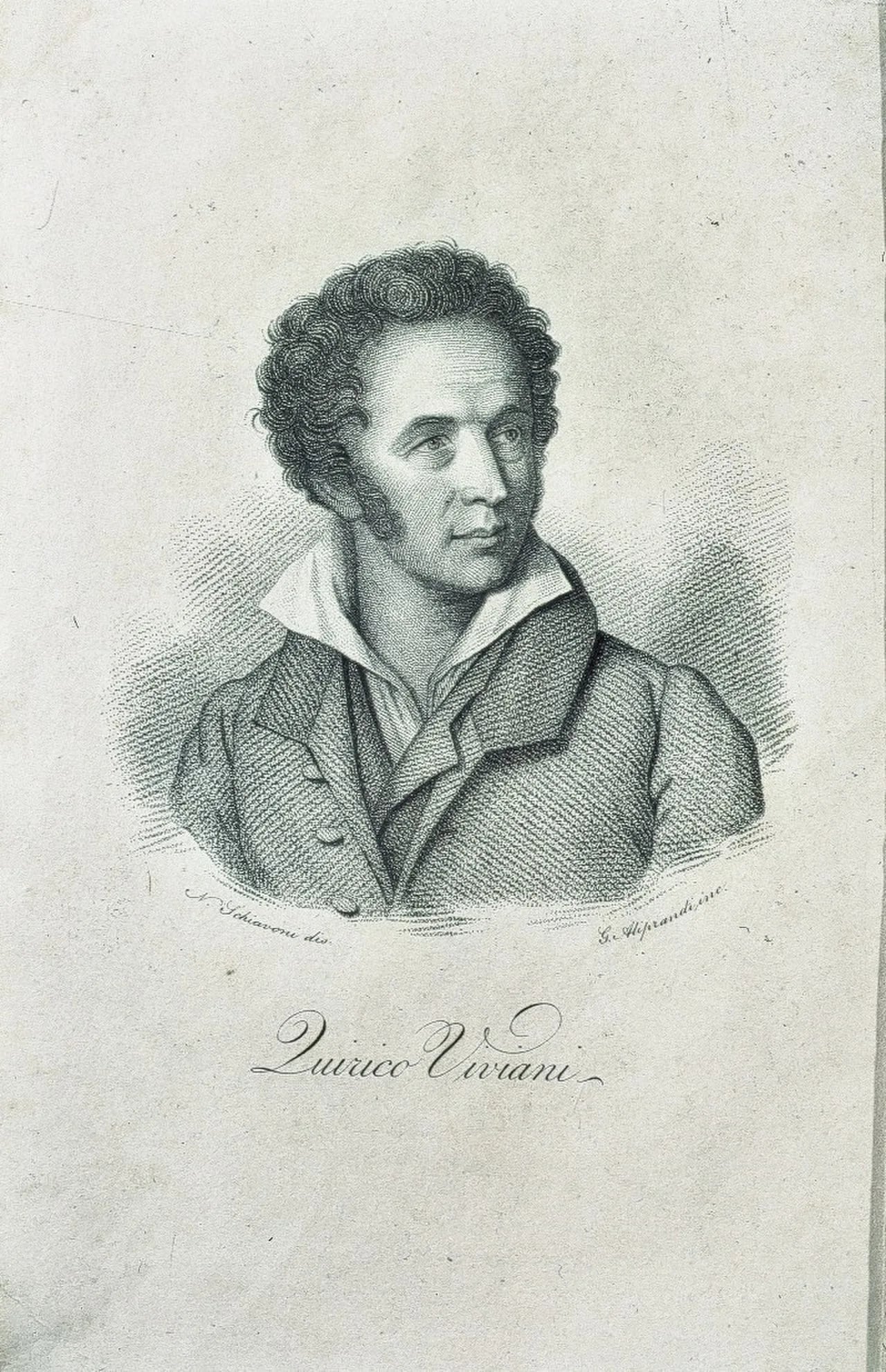Portrait of Quirico Viviani (1780–1835) – memorial page