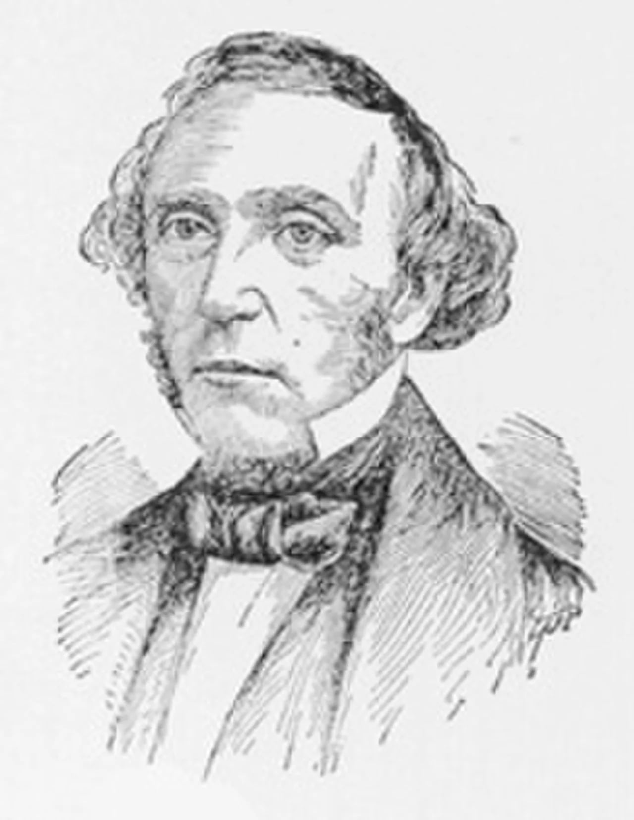 Portrait of Solomon W. Downs (1801–1854) – memorial page