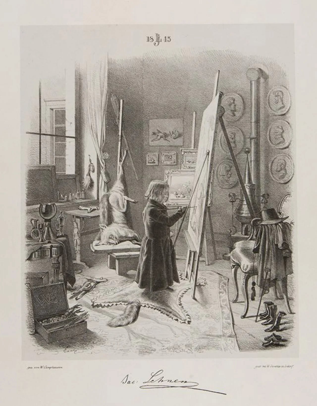 Porträt von Jakob Lehnen (1803–1847) – Gedenkseite