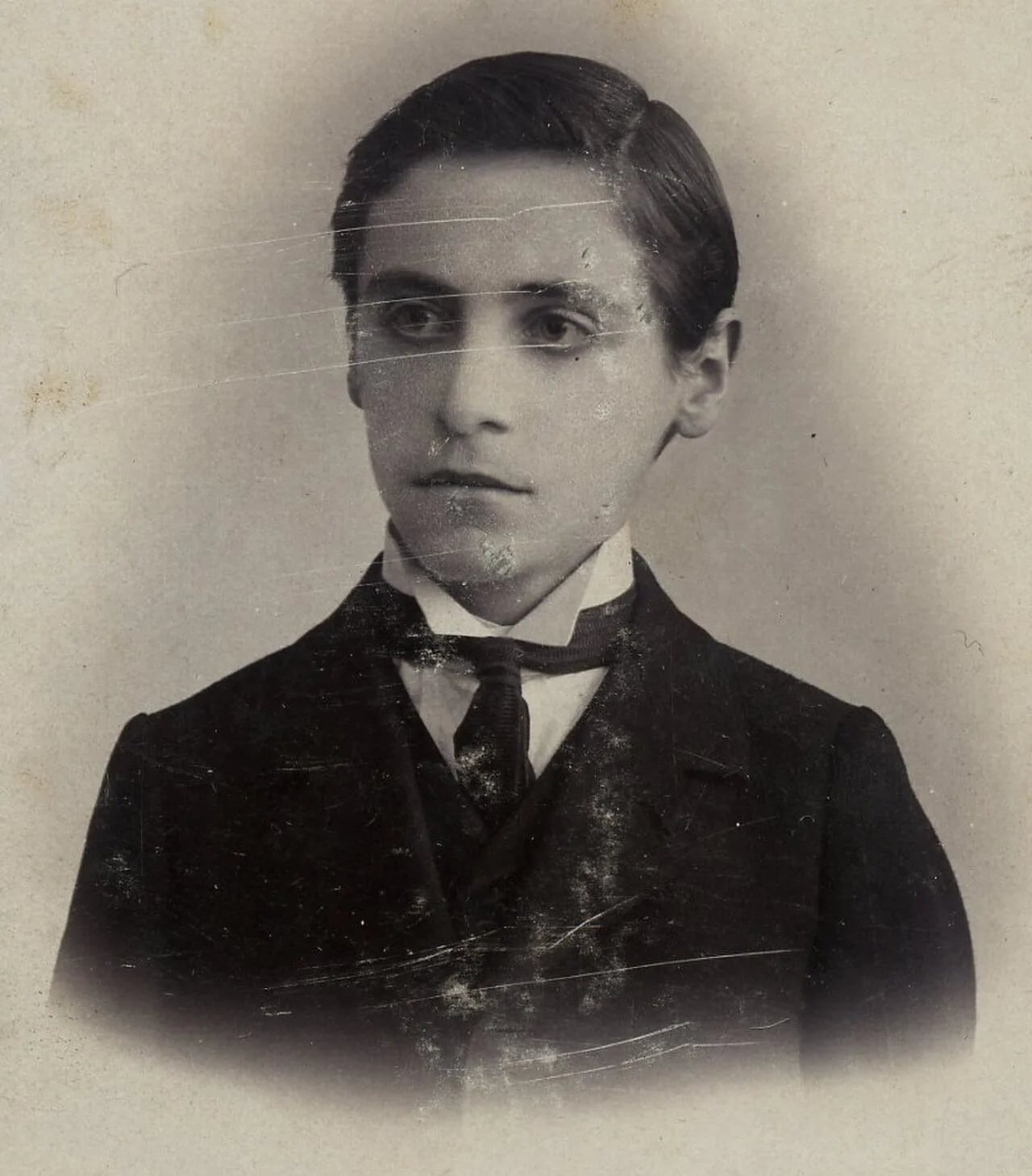 Porträt von France Zbašnik (1897–1918) – Gedenkseite