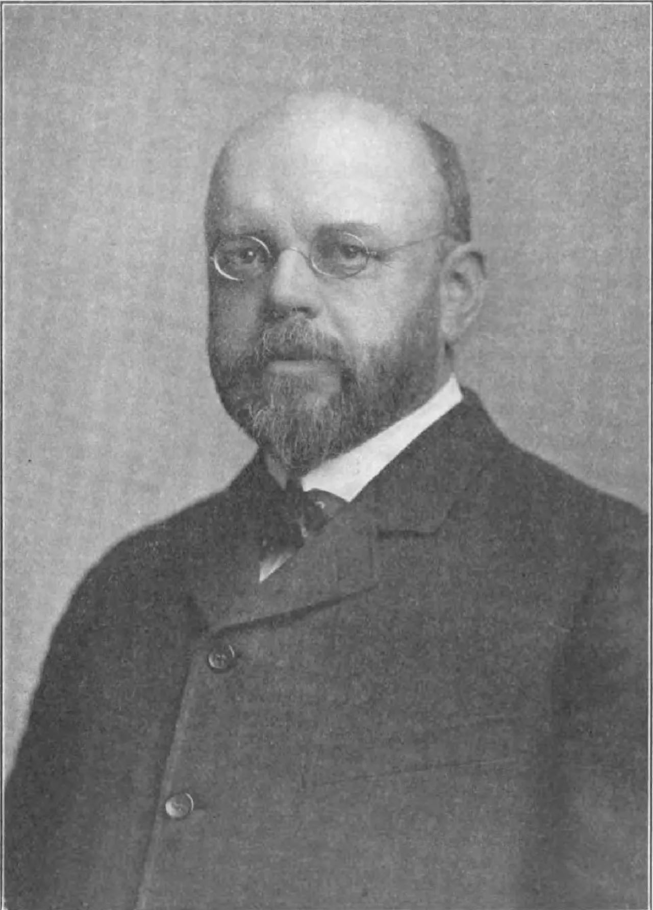 Porträt von Nathaniel Dana Carlile Hodges (1852–1927) – Gedenkseite