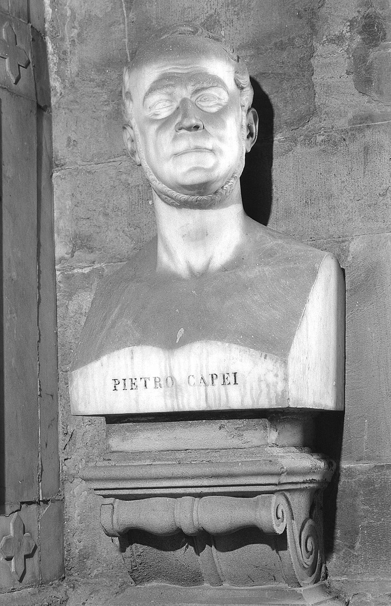 Porträt von Pietro Capei (1796–1868) – Gedenkseite