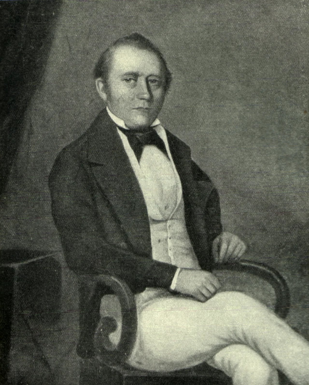 Porträt von Mads Johansen Lange (1807–1856) – Gedenkseite