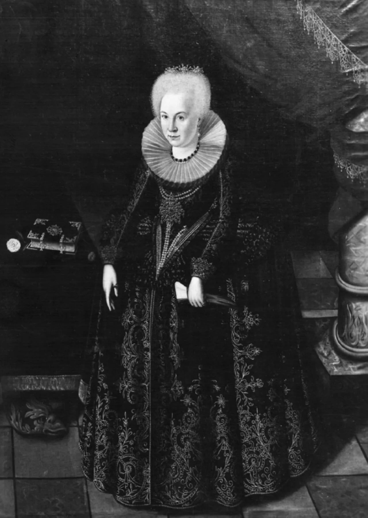 Porträt von Sophie von Sachsen (1587–1635) – Gedenkseite