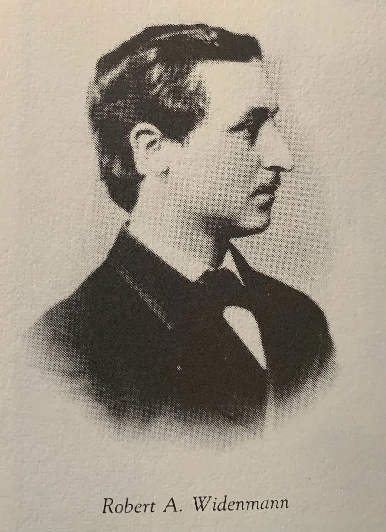Portrait of Robert Widenmann (1852–1930) – memorial page