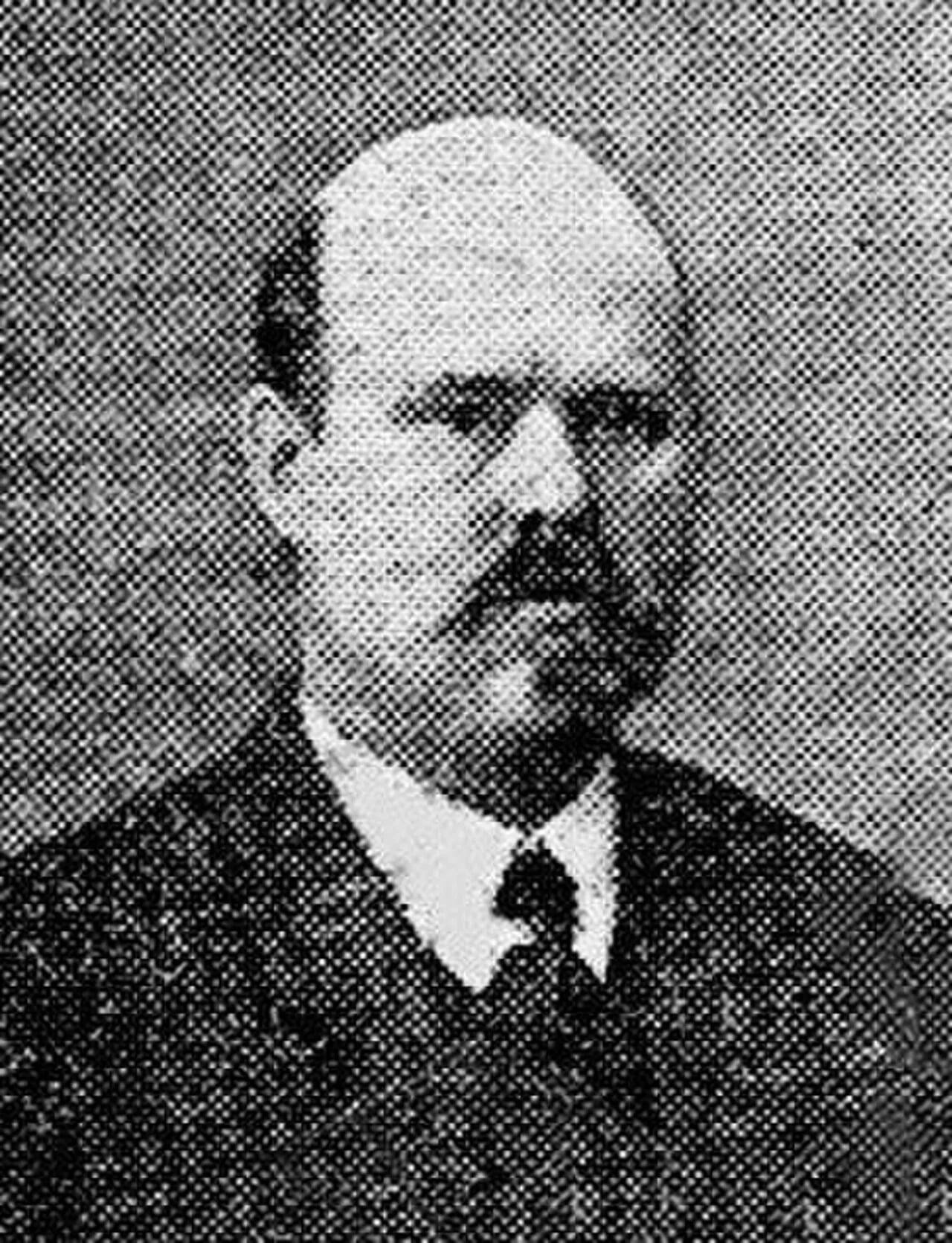 Porträt von Juho Vuoristo (1880–1938) – Gedenkseite