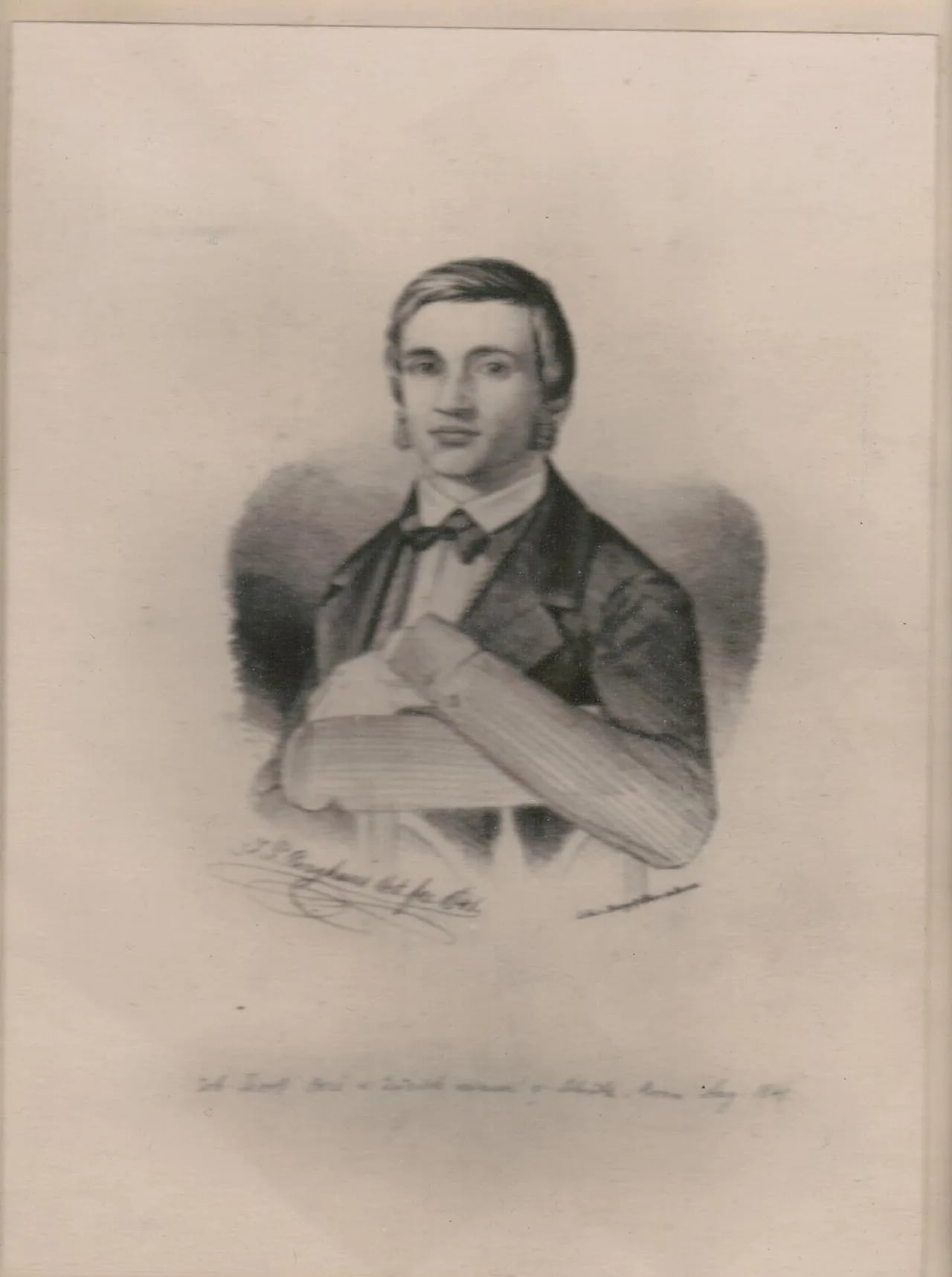 Porträt von Johann Jakob Oeri (1817–1897) – Gedenkseite