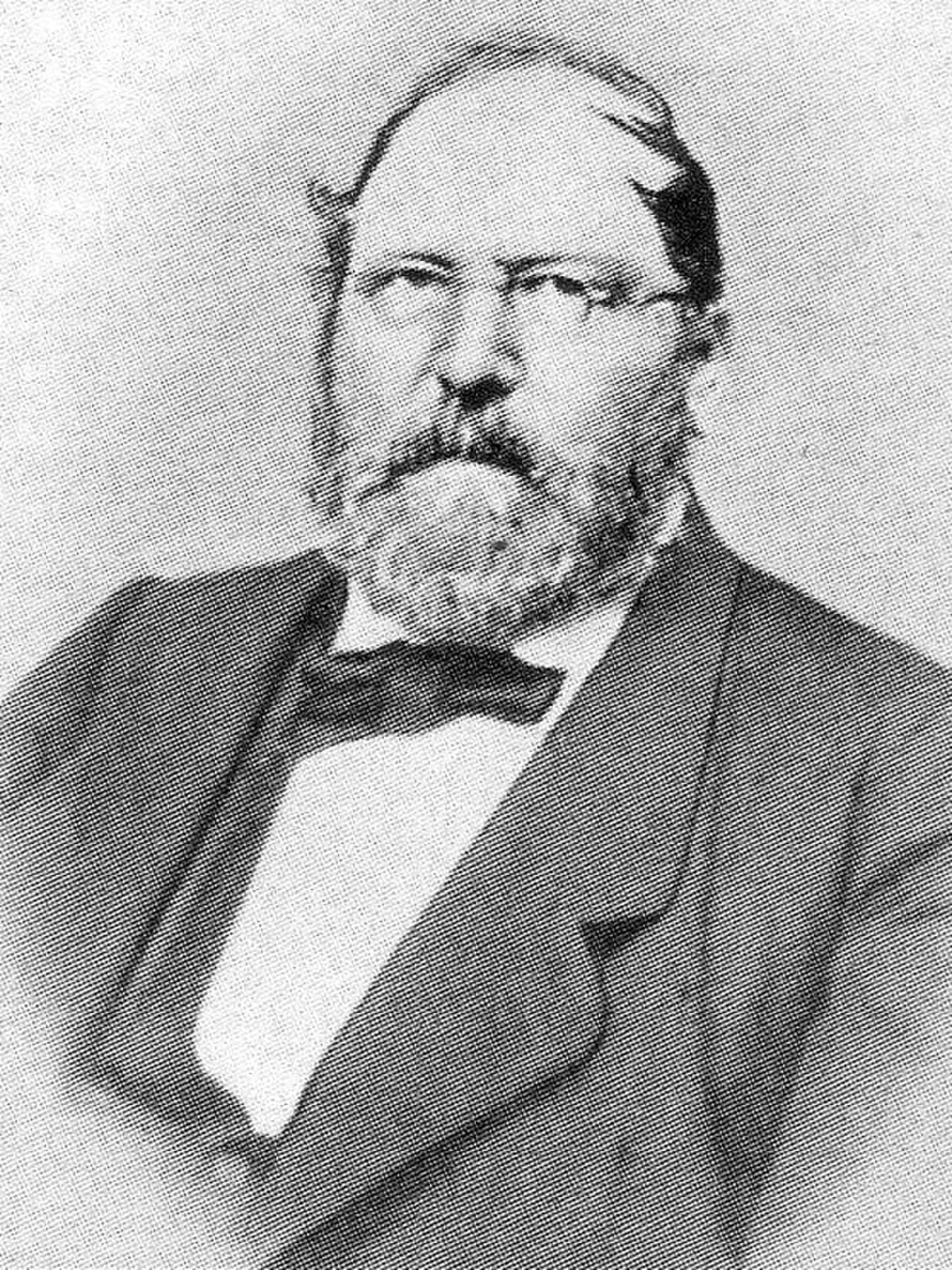 Porträt von Christian Lothary (1814–1868) – Gedenkseite