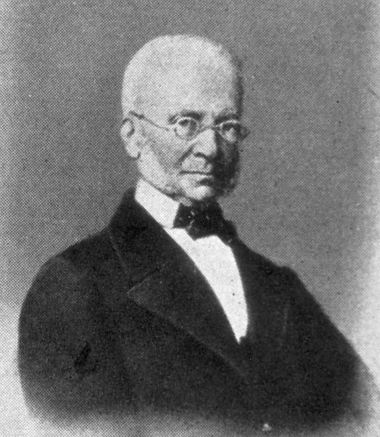 Porträt von Isaak Hess (1789–1866) – Gedenkseite