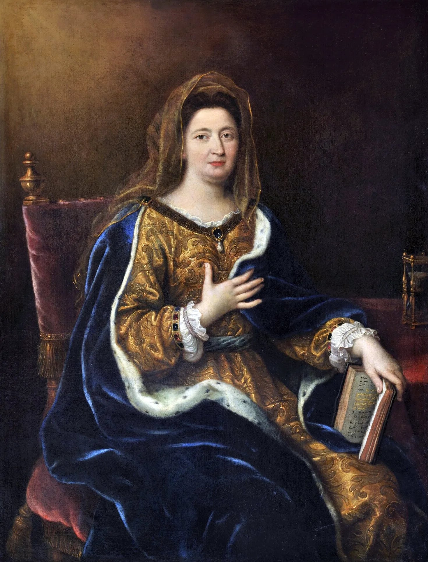 Porträt von Françoise d’Aubigné, marquise de Maintenon (1635–1719) – Gedenkseite