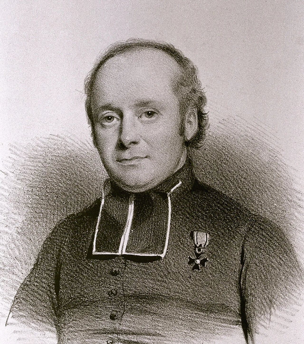 Porträt von Joseph-Olivier Andries (1796–1886) – Gedenkseite