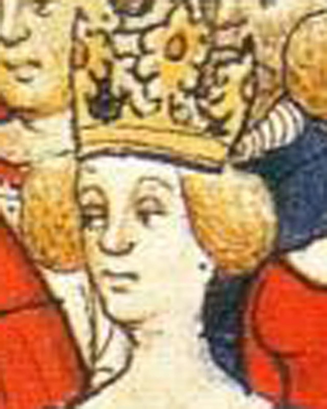Porträt von Maria von Brabant (1254–1321) – Gedenkseite
