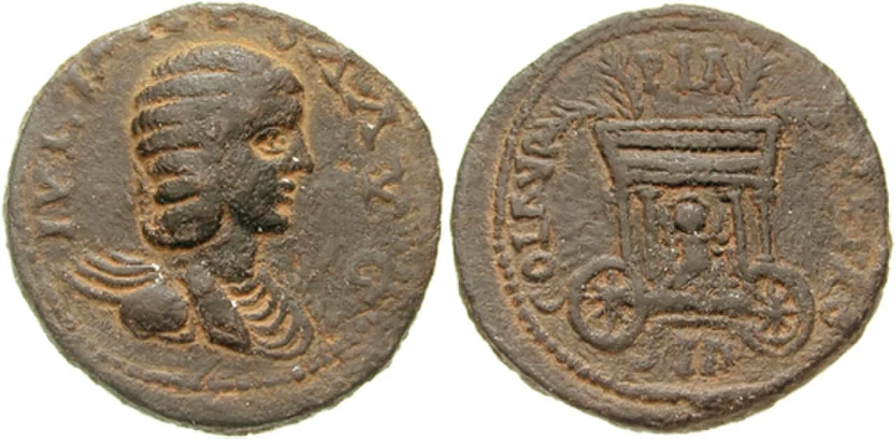Porträt von Julia Maesa (160–224) – Gedenkseite