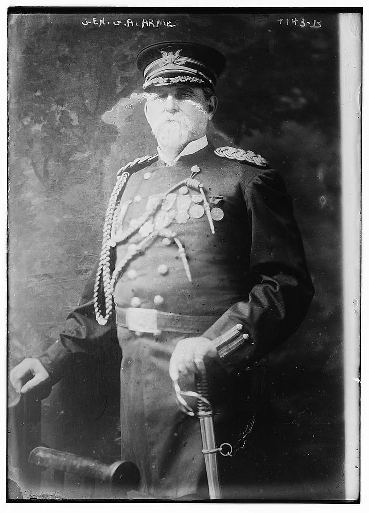 Portrait of George Augustus Armes (1844–1919) – memorial page