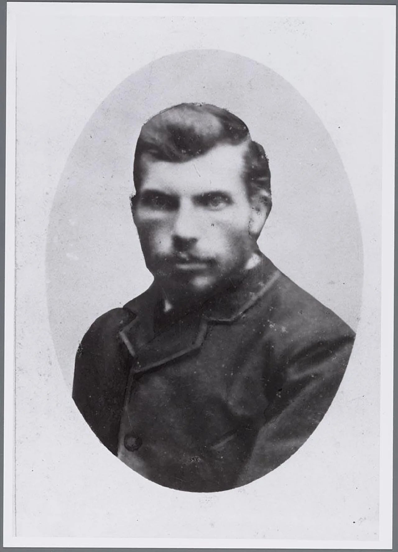 Porträt von August Pieter van Groeningen (1866–1894) – Gedenkseite