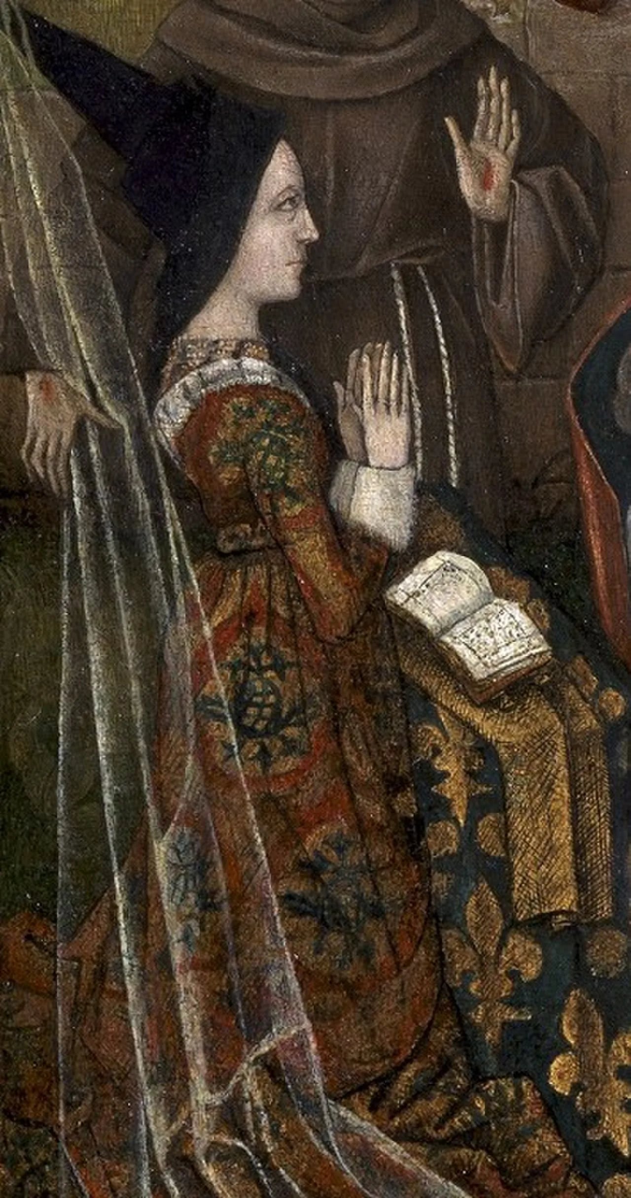 Porträt von Charlotte von Savoyen (1441–1483) – Gedenkseite