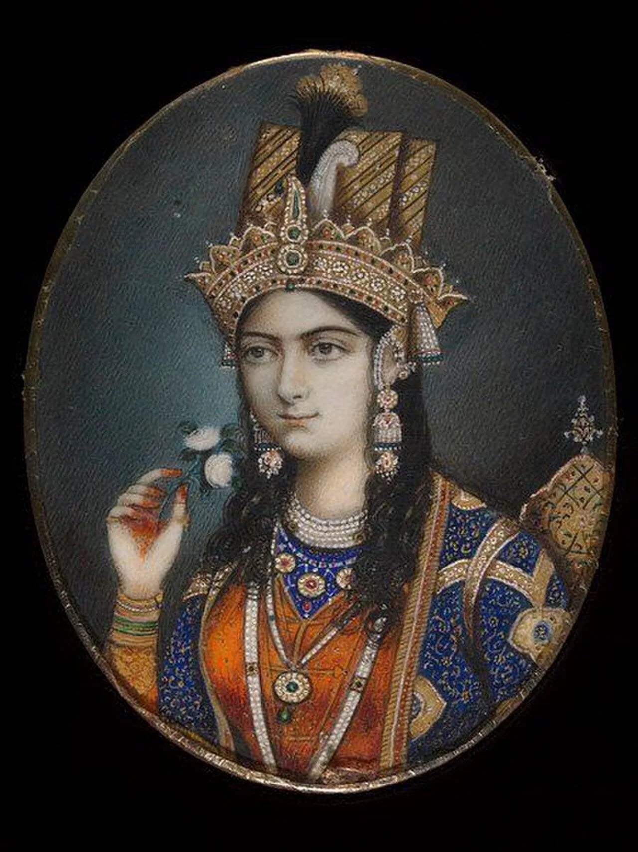 Porträt von Mumtaz Mahal (1593–1631) – Gedenkseite