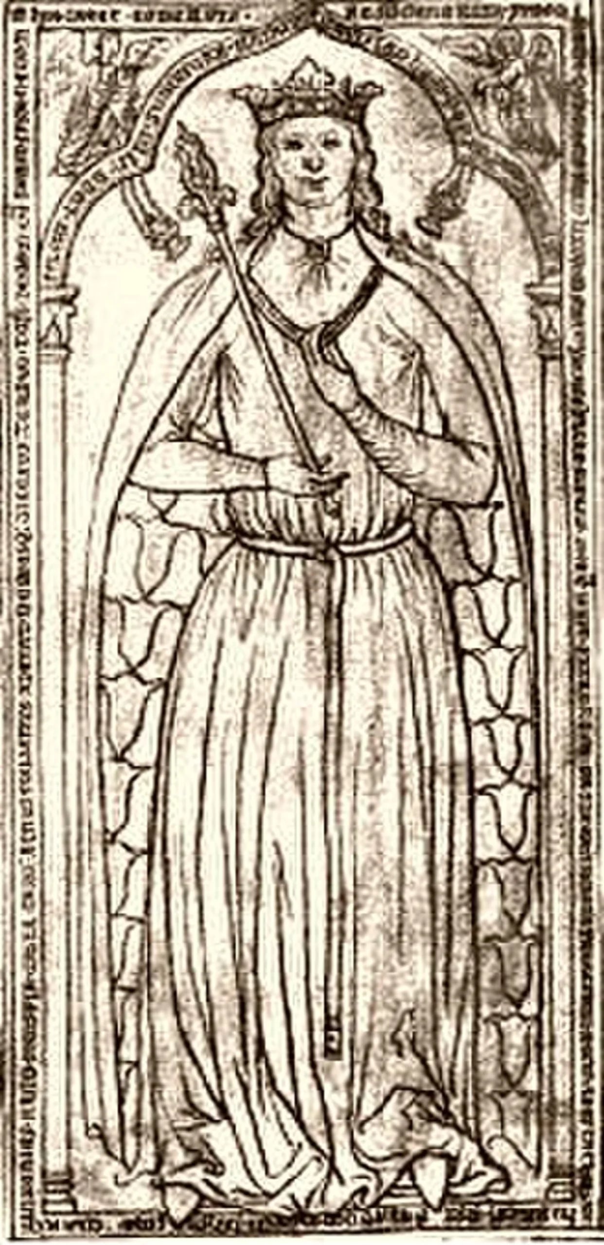 Portrait of Ingeborg von Dänemark (1174–1236) – memorial page