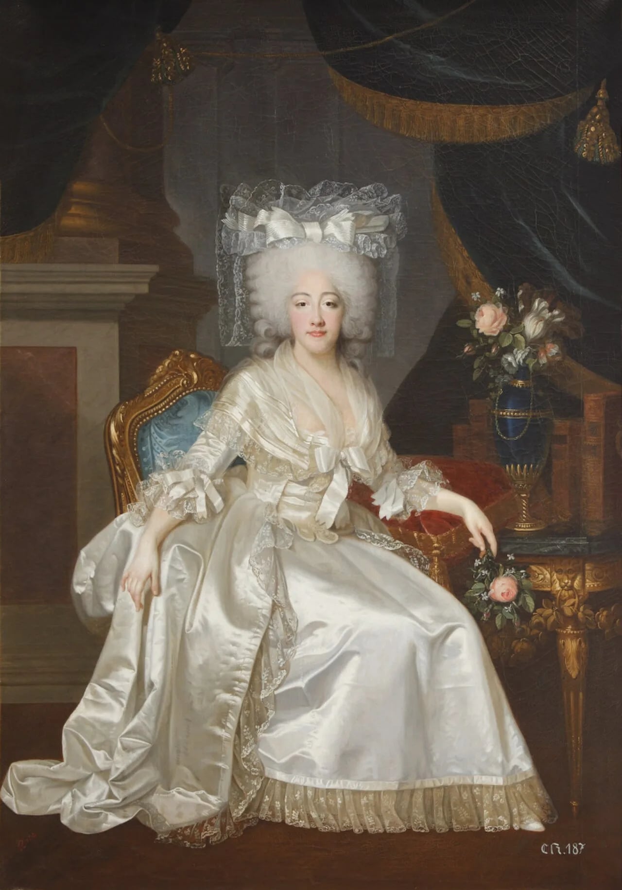 Portrait of Maria Josepha von Savoyen (1753–1810) – memorial page