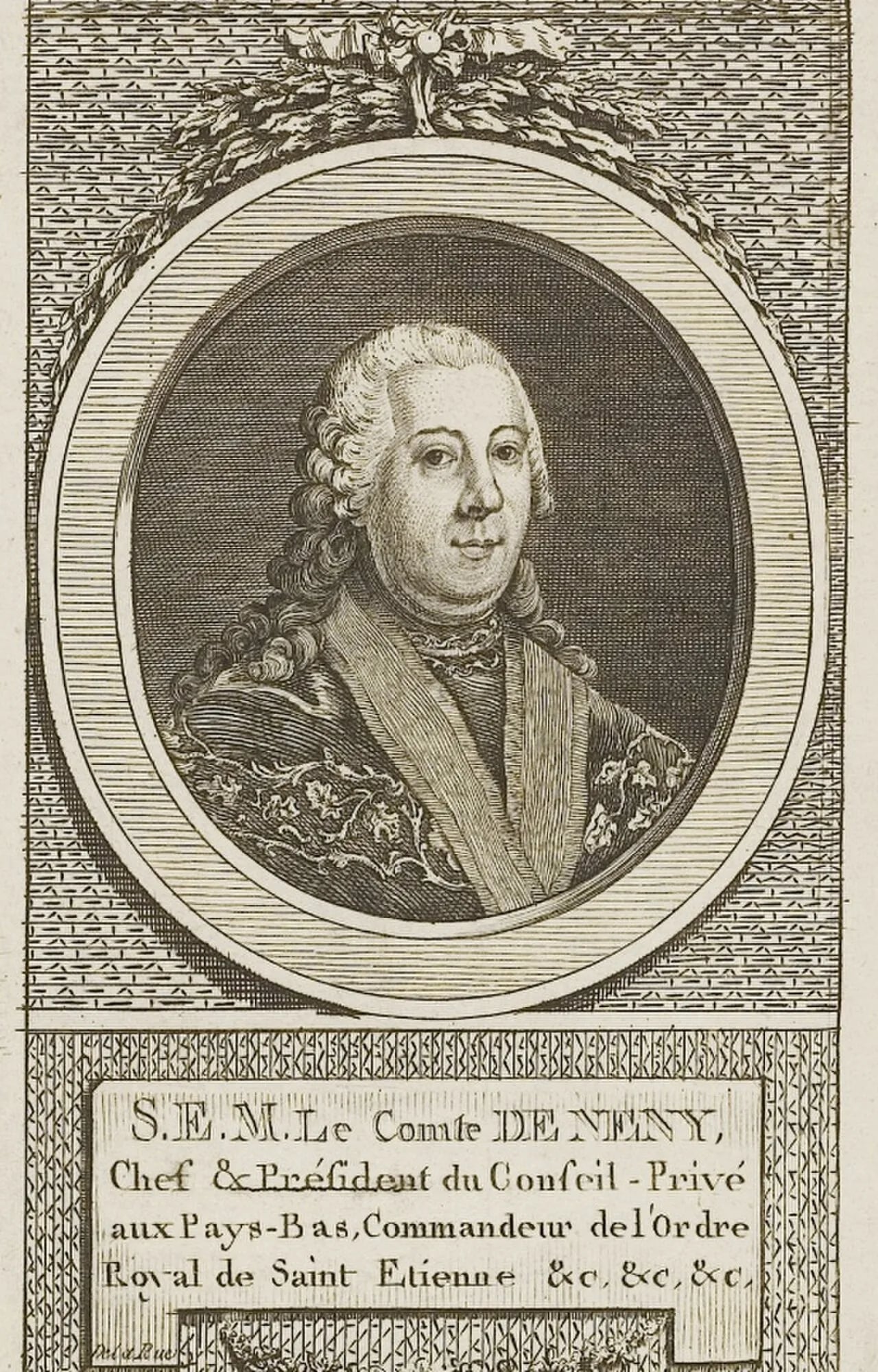 Portrait of Patrice-François de Neny (1716–1784) – memorial page