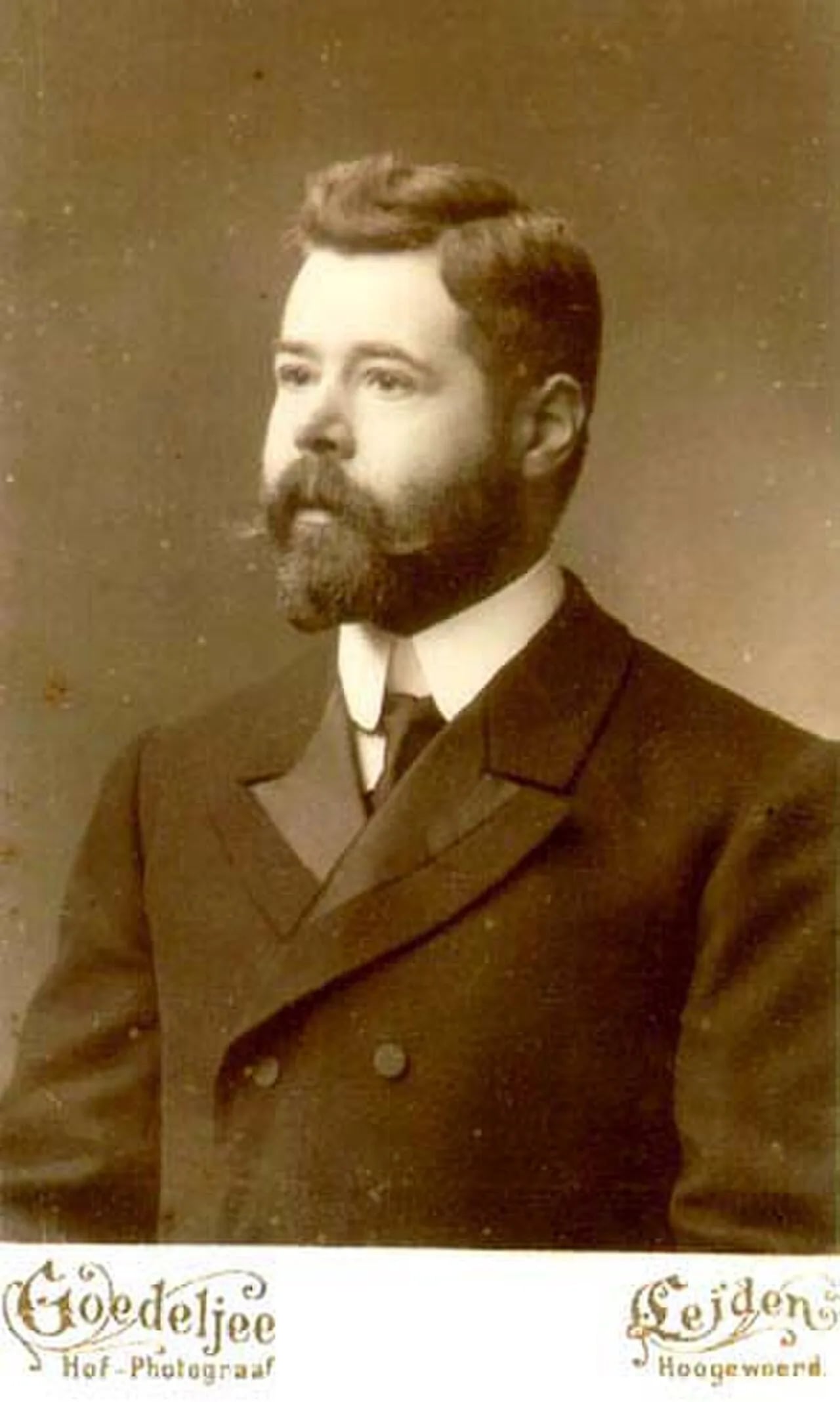Portrait of Gerrit Jacob Boekenoogen (1868–1930) – memorial page
