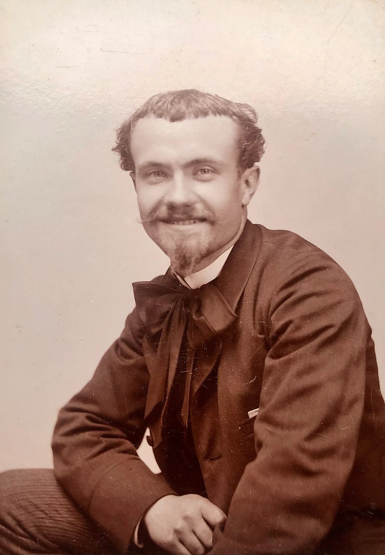 Porträt von Ernest Edouard Martens (1865–1926) – Gedenkseite
