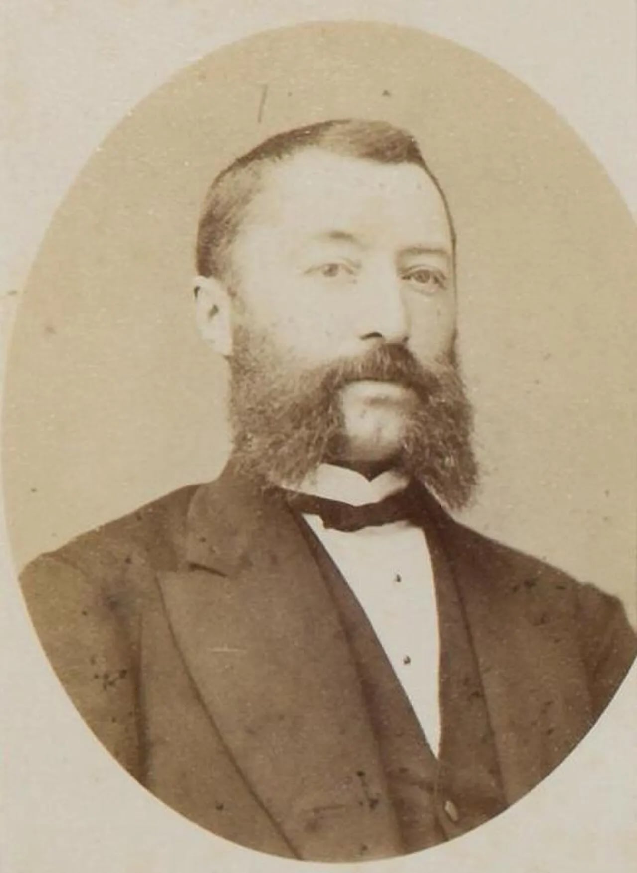 Porträt von Willem Adriaan Bergsma (1829–1901) – Gedenkseite