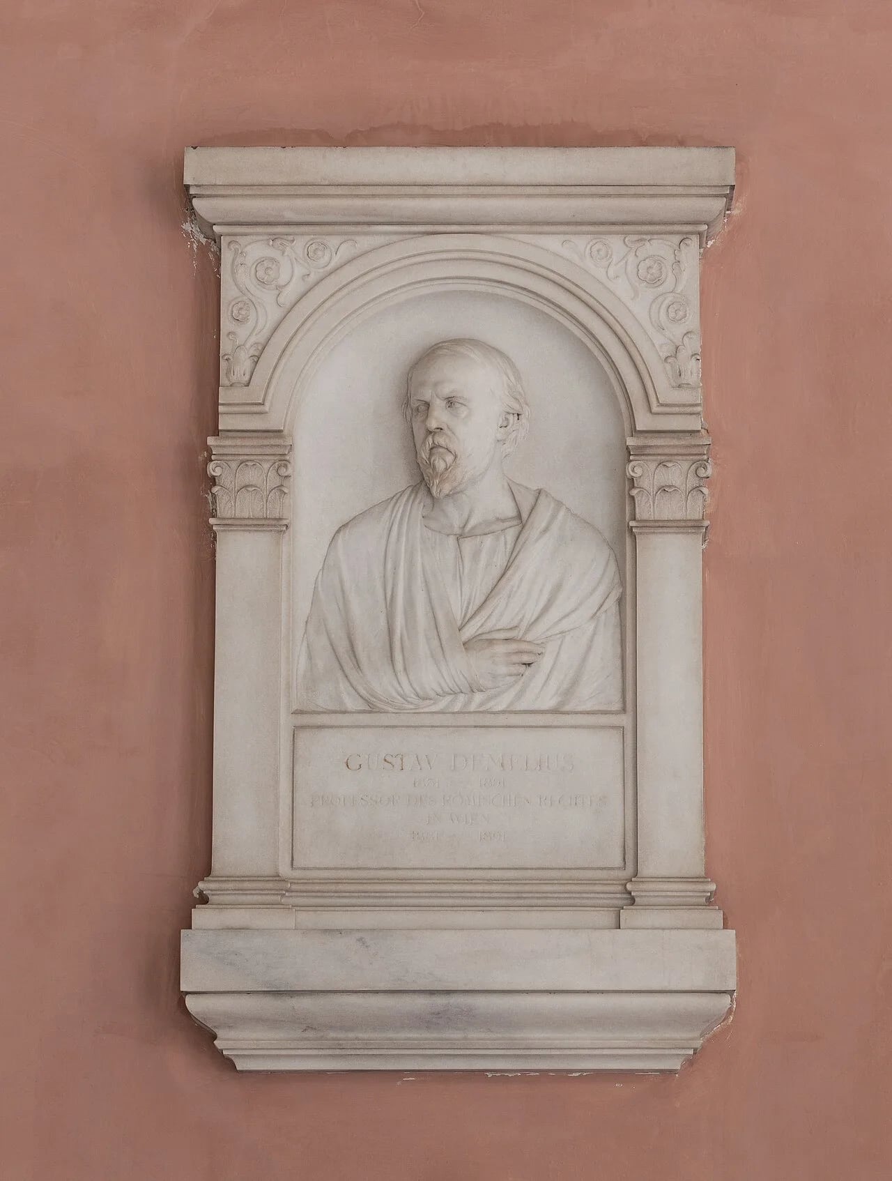 Porträt von Gustav Demelius (1831–1891) – Gedenkseite