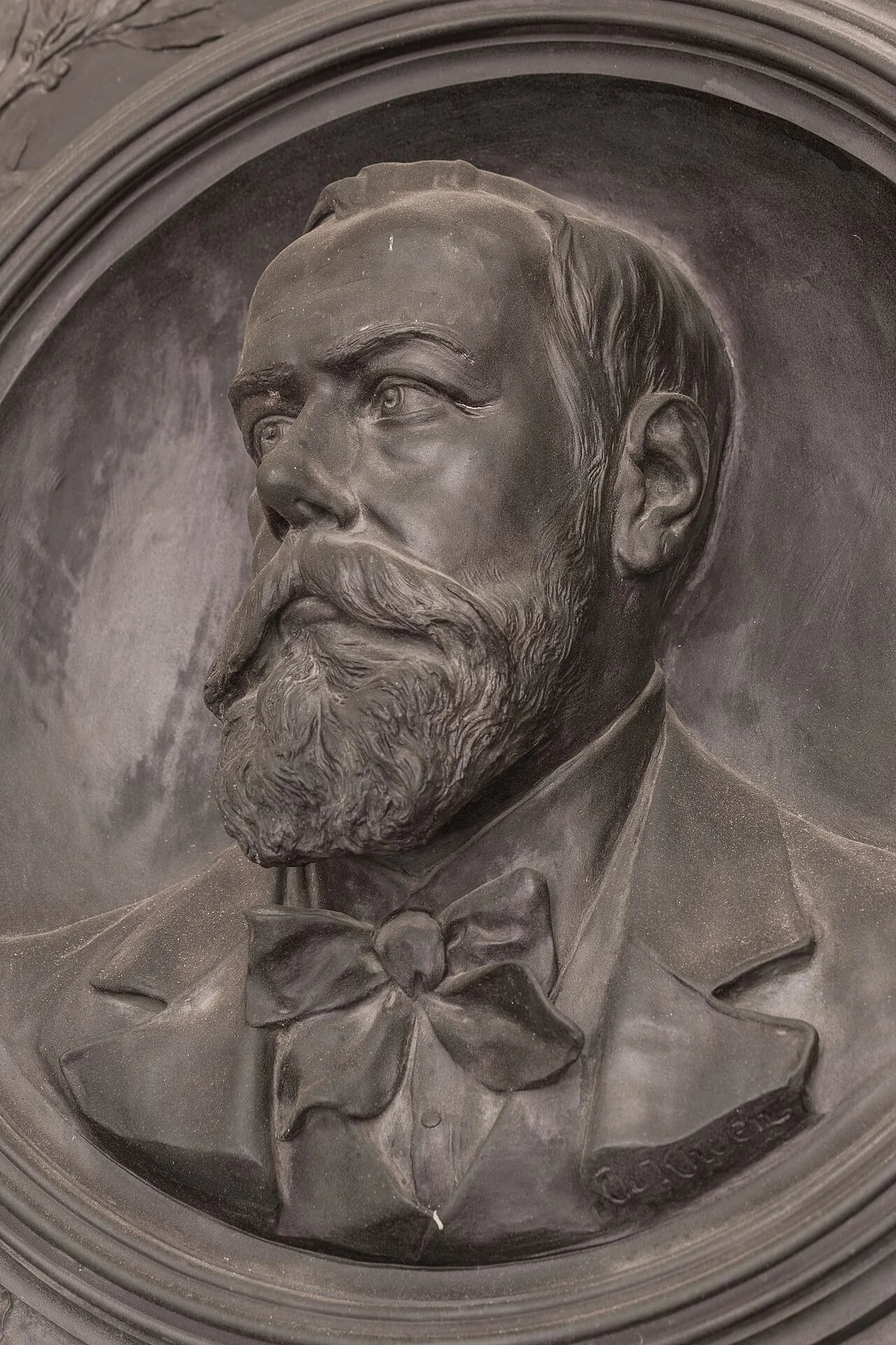 Portrait of Franz Hofmann (1845–1897) – memorial page