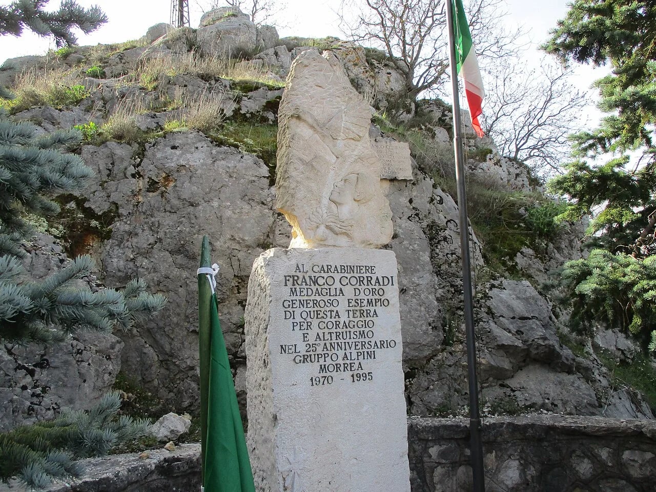 Portrait of Franco Corradi (1943–1970) – memorial page