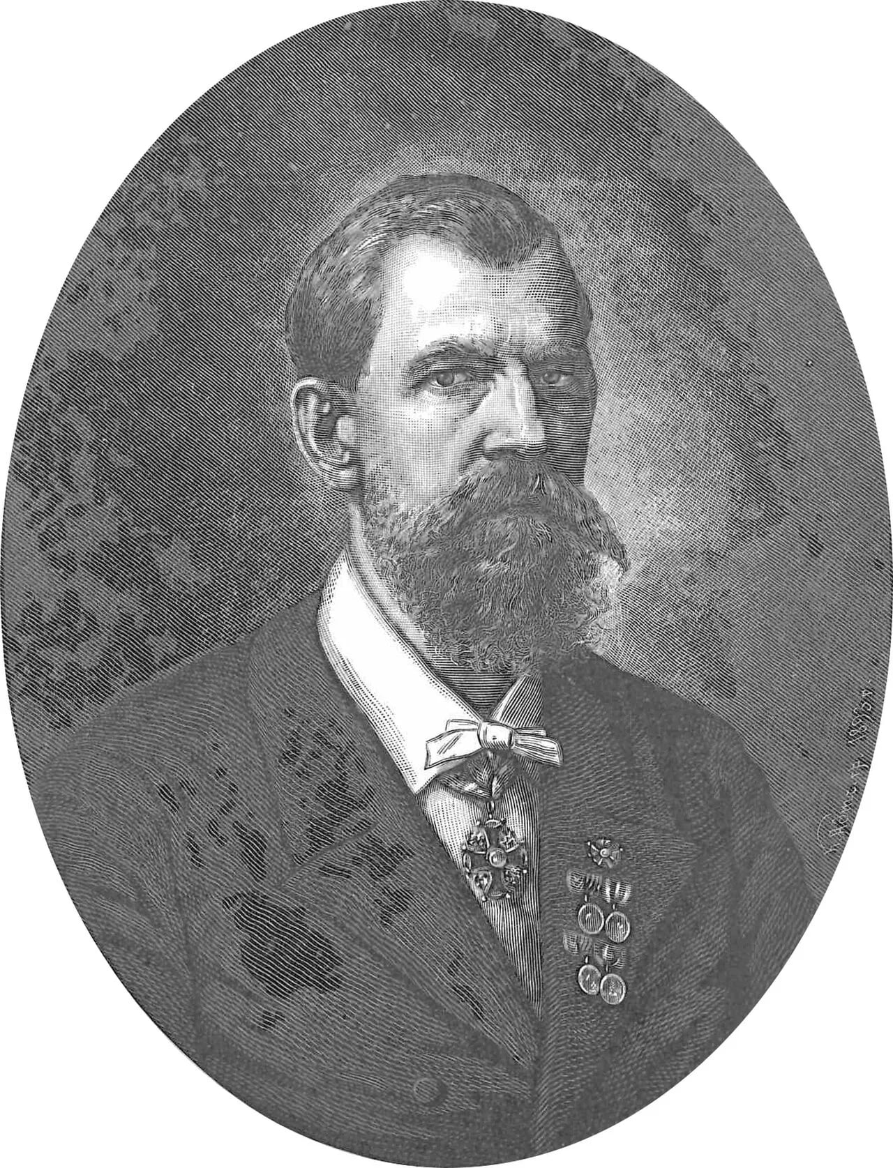 Porträt von Ivan Aleksandrovich Golyshev (1838–1896) – Gedenkseite