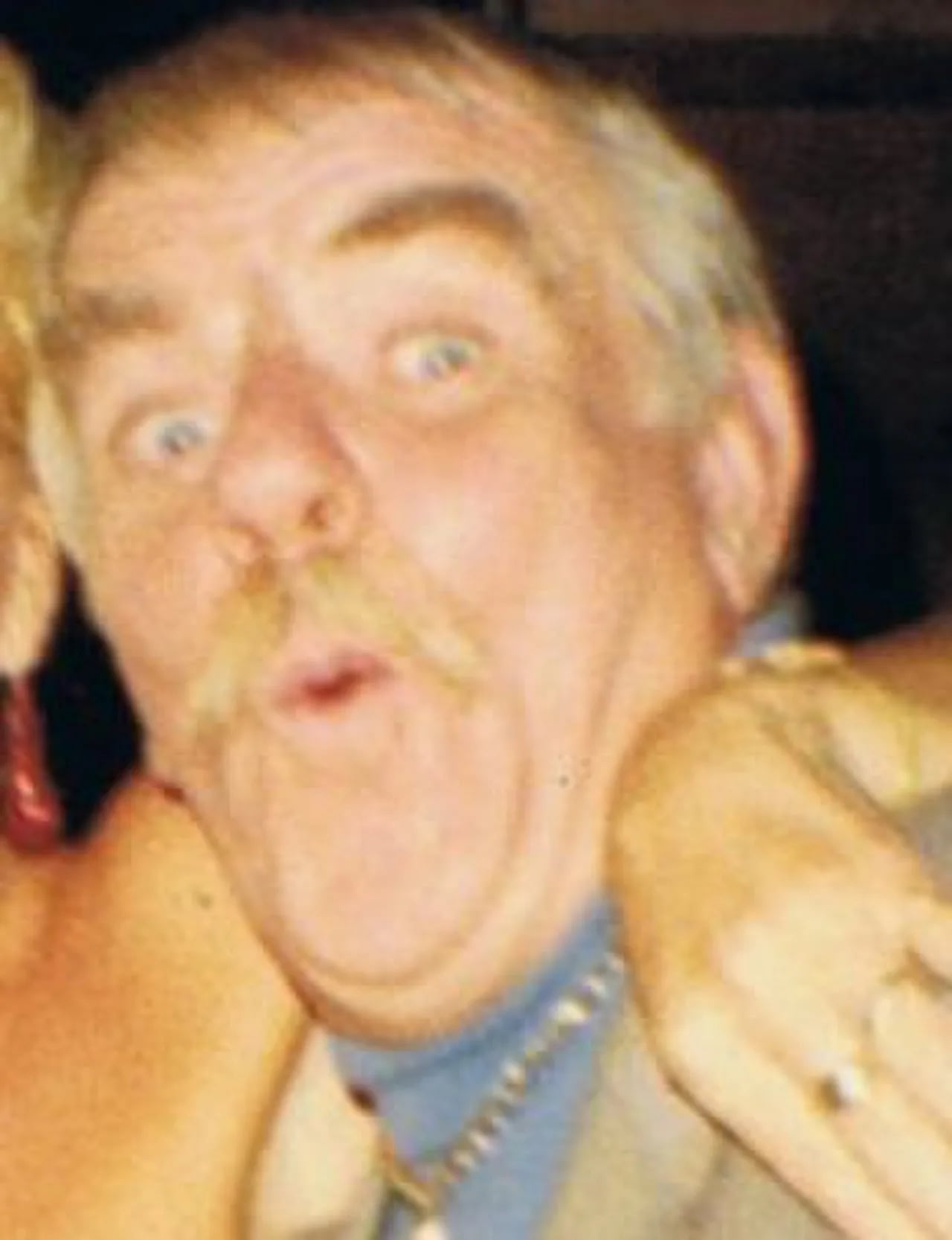 Portrait of Windsor Davies (1930–2019) – memorial page