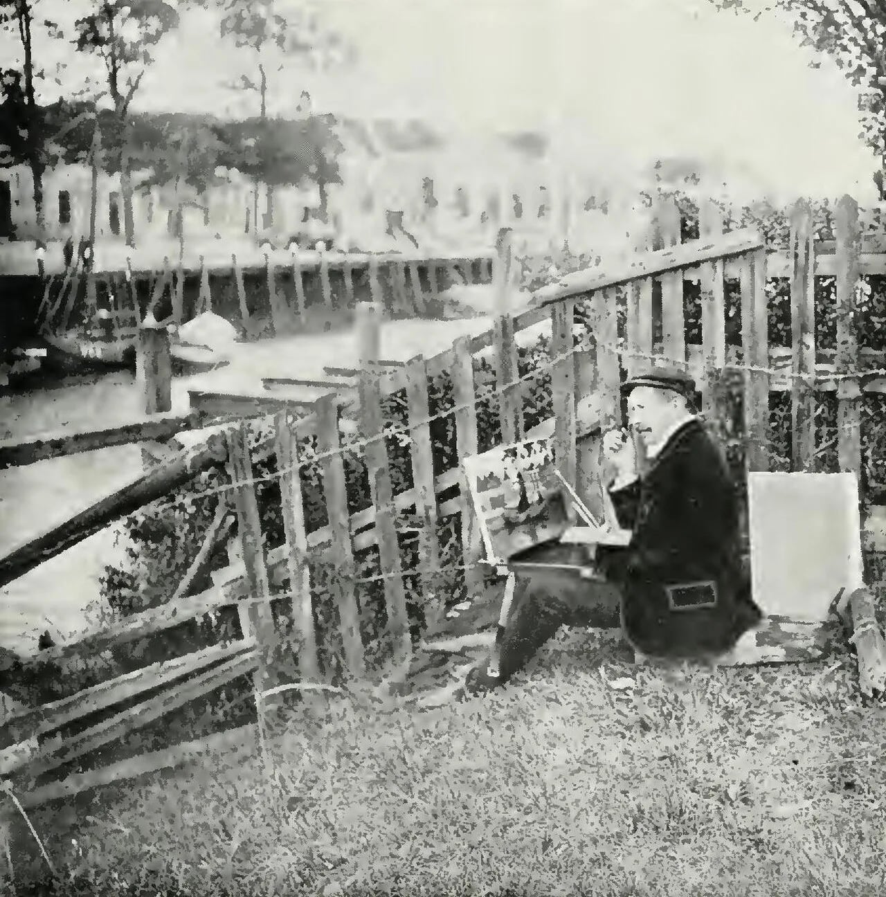 Portrait of Henri Houben (1858–1931) – memorial page