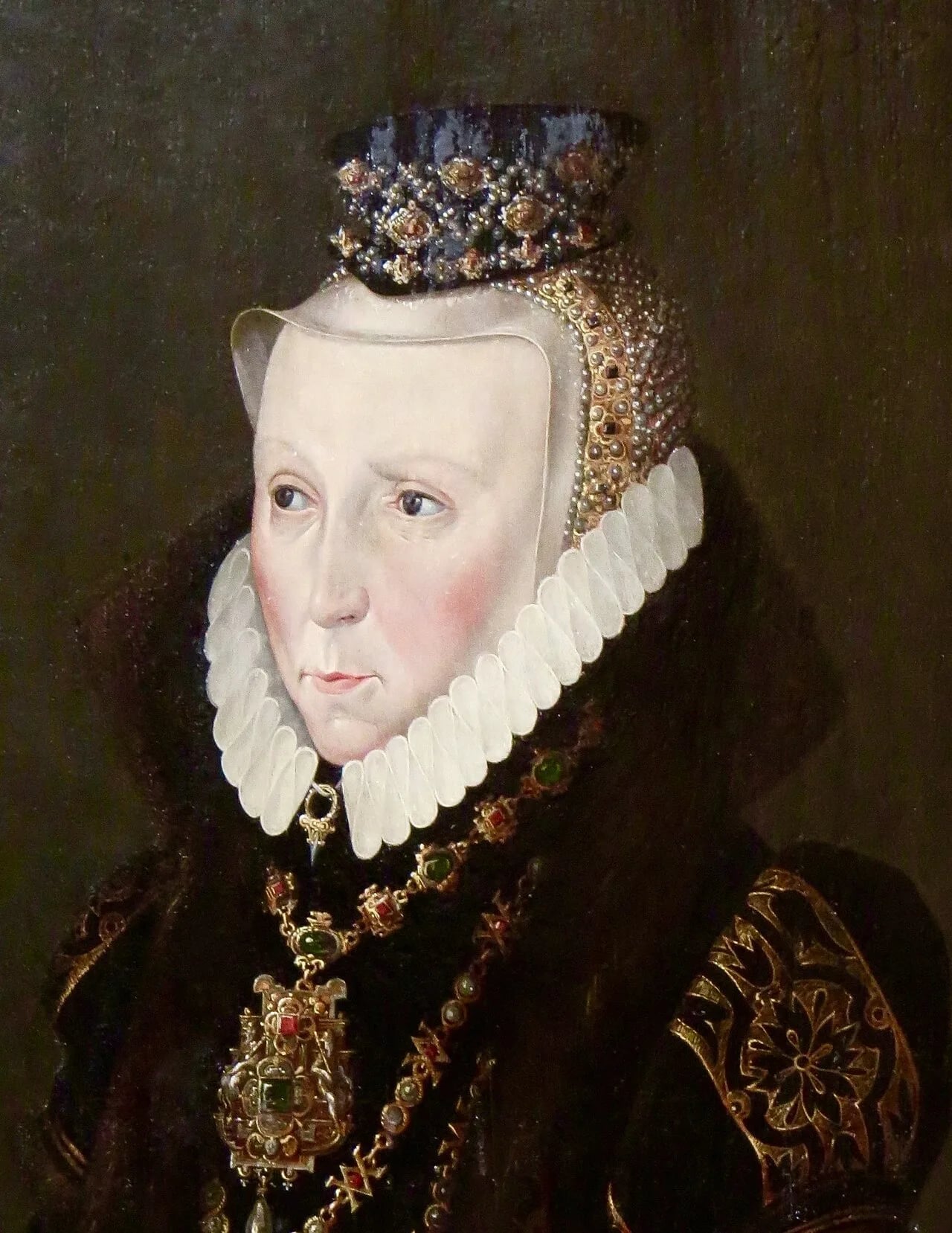 Porträt von Elisabeth von Dänemark und Norwegen (1524–1586) – Gedenkseite