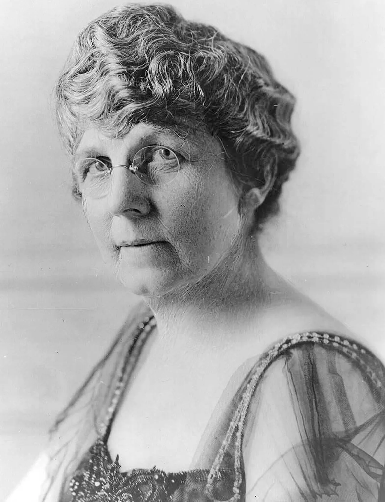 Porträt von Florence Harding (1860–1924) – Gedenkseite
