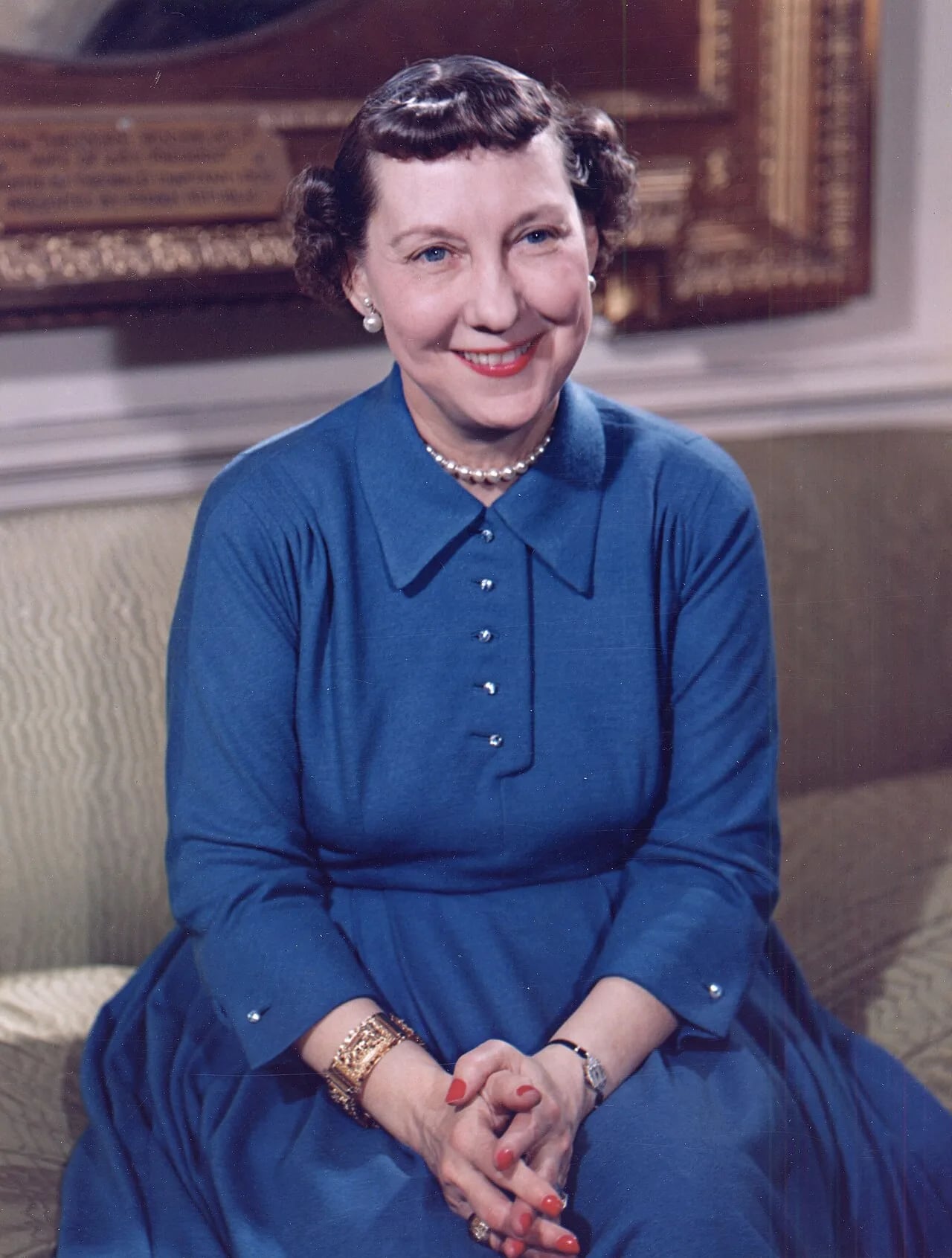 Portrait of Mamie Eisenhower (1896–1979) – memorial page