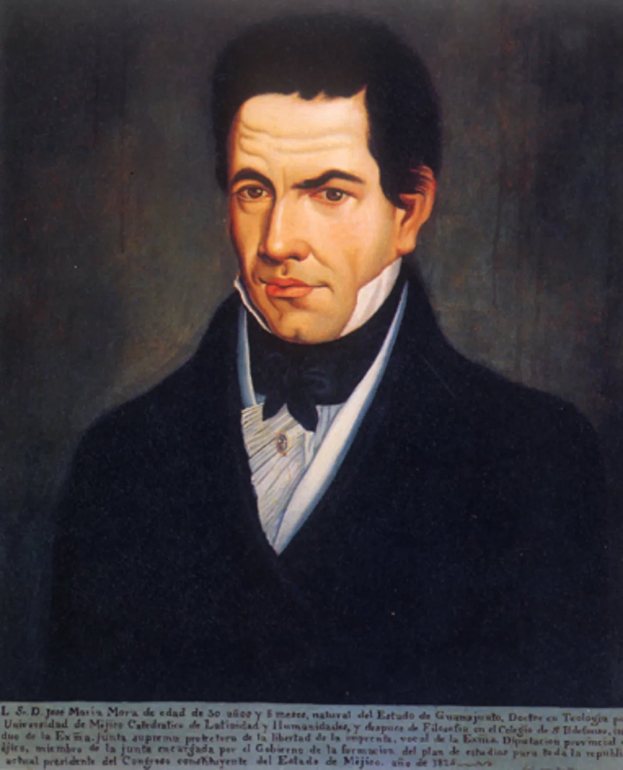Portrait of José María Luis Mora (1795–1851) – memorial page