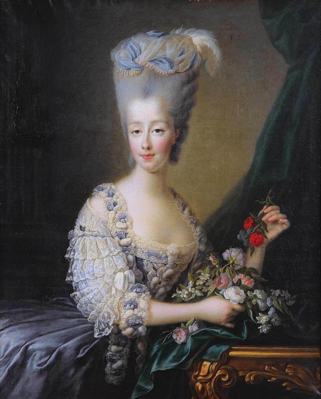 Porträt von Maria Theresia von Savoyen (1756–1805) – Gedenkseite