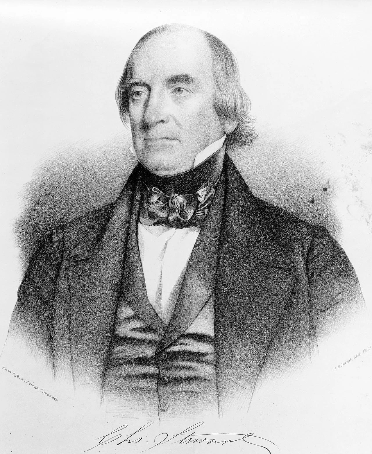 Porträt von Charles Stewart (1778–1869) – Gedenkseite